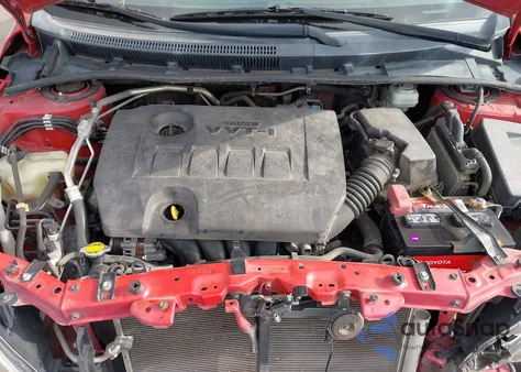 2011 Toyota Corolla S from USA, damaged, VIN 2T1BU4EE2BC711071